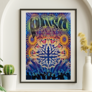 Phish - Miami FL December 28 2010 – Live Concert Poster Wall Art Print - 172208