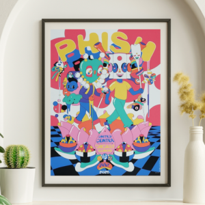 Phish - United Center Chicago IL July 18 2025 - Live Concert Poster Wall Art Print - 172216