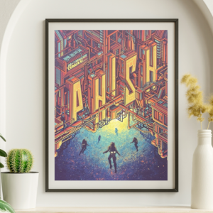 Phish - BB&T Pavilion Camden NJ June 28 2019 - Live Concert Poster Wall Art Print - 172221