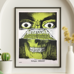 Metallica - Bologna 2018 - Live Concert Poster Wall Art Print - 158029
