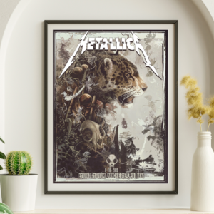 Metallica - Etihad Stadium Manchester England June 18 2019 - Live Concert Poster Wall Art Print - 158046