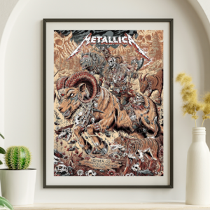 Metallica - Empower Field Mile High Denver CO June 29 2025 - Live Concert Poster Wall Art Print - 158051