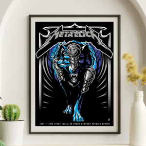 Metallica - Denny Sanford Center Sioux Falls SD September 11 2018 - Live Concert Poster Wall Art Print - 158058