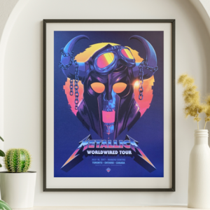 Metallica - Rogers Centre Toronto Ontario CA July 16 2017 - Live Concert Poster Wall Art Print - 158071