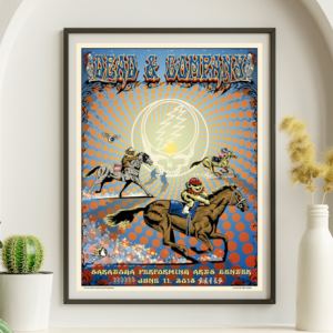 Dead and Company - Saratoga Performing Arts Center NY June 11 2018 - Live Concert Poster Wall Art Print - 131182