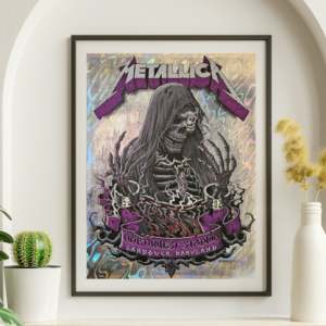 Metallica - Northwest Stadium Landover MD May 28 2005 FOIL - Live Concert Poster Wall Art Print - 158079