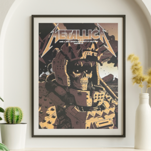 Metallica - Sports Authority Mile High Denver CO June 7, 2017 - Live Concert Poster Wall Art Print - 158102