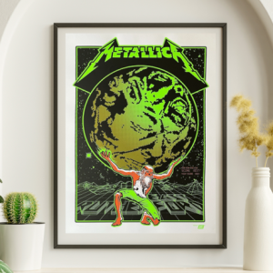 Metallica - East Rutherford NJ May 14 2017 - Live Concert Poster Wall Art Print - 158107