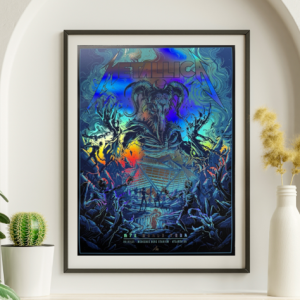 Metallica - Mercedes Benz Stadium June 3 2025 FOIL - Live Concert Poster Wall Art Print - 158116