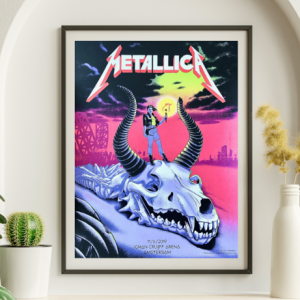 Metallica - Johan Cruijff Arena Amsterdam November 6 2019 - Live Concert Poster Wall Art Print - 158119