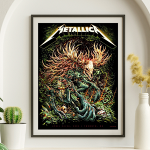 Metallica - Toronto Ontario CA April 24, 2025 - Live Concert Poster Wall Art Print - 158129