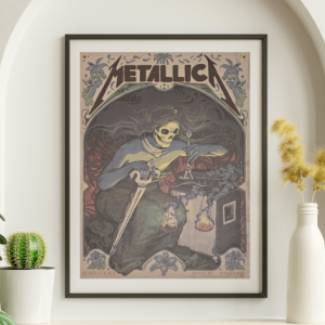 Metallica - Buffalo NY October 27 2010 - Live Concert Poster Wall Art Print - 158131