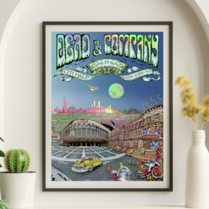 Dead and Company - Citi Field New York NY June 23 2019 FOIL - Live Concert Poster Wall Art Print - 131191