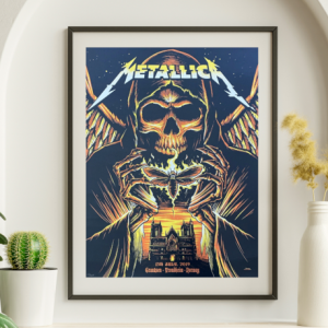 Metallica - Granasen Trondheim Norway July 13 2019 - Live Concert Poster Wall Art Print - 158153