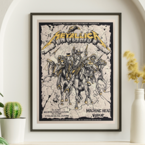 Metallica - Arco Arena Sacramento CA December 8 2009 - Live Concert Poster Wall Art Print - 158154