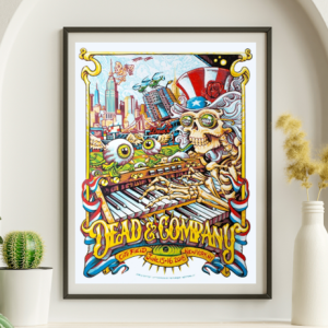 Dead and Company - Citi Field New York NY June 15 2018 - Live Concert Poster Wall Art Print - 131193
