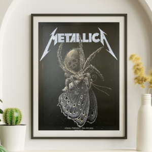 Metallica - Lisbon Portugal July 3 2022 - Live Concert Poster Wall Art Print - 158180