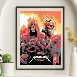 Metallica - Donington England October 6, 2023 - Live Concert Poster Wall Art Print - 158188
