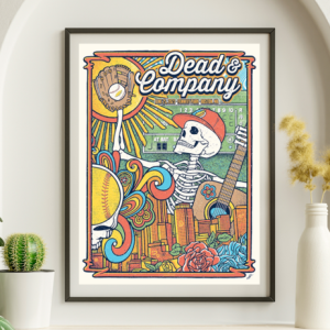 Dead and Company - Fenway Park Boston MA June 25 2023 - Live Concert Poster Wall Art Print - 131196