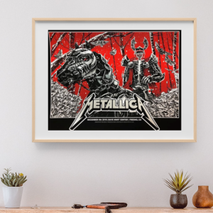 Metallica - Save Mart Center Fresno CA December 9 2018 - Live Concert Poster Wall Art Print - 158198