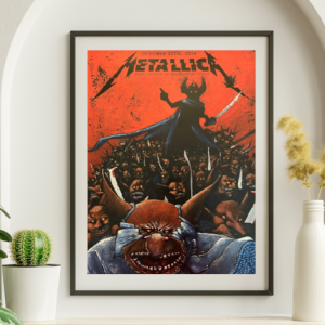 Metallica - Bryce Jordan Center State College PA October 20 2018 - Live Concert Poster Wall Art Print - 158200