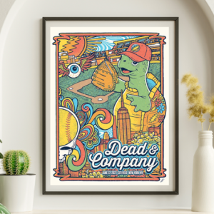 Dead and Company - Citi Field New York NY June 22 2023 - Live Concert Poster Wall Art Print - 131198