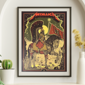 Metallica - Warsaw Poland June 20 2019 - Live Concert Poster Wall Art Print - 158253