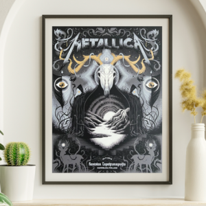 Metallica - Hammelina Finland July 16 2019 - Live Concert Poster Wall Art Print - 158258