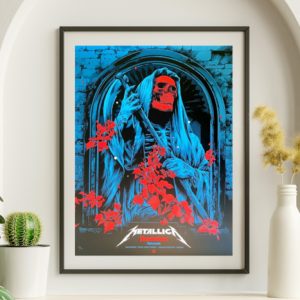 Metallica - Amsterdam Netherlands April 29 2023 - Live Concert Poster Wall Art Print - 158259