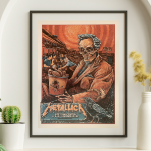 Metallica - Yumi Center Louisville KY March 9 2019 - Live Concert Poster Wall Art Print - 158261