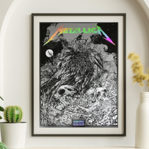 Metallica - Cologne Germany June 13 2019 - Live Concert Poster Wall Art Print - 158270