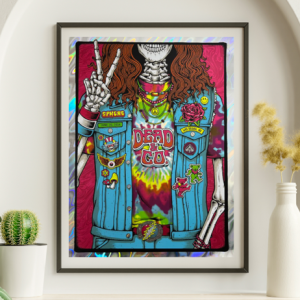 Dead and Company - Sphere Las Vegas NV June 20 2024 FOIL - Live Concert Poster Wall Art Print - 131205