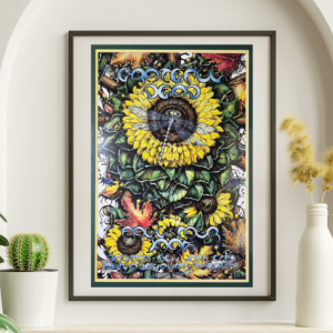 Grateful Dead - Fall Tour Sunflower 1995 – Live Concert Poster Wall Art Print - 142004