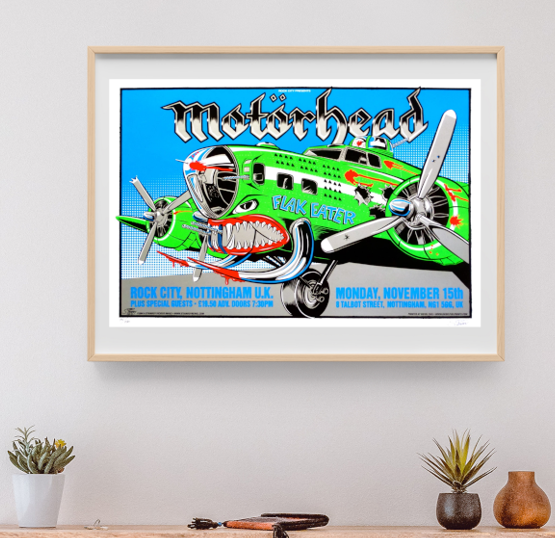 Motorhead - Rock City Nottingham UK November 15 2004 – Live Concert Poster Wall Art Poster Print - 226001