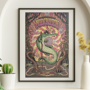 Mudcrunch - Fillmore SF CA April 16 2008 – Live Concert Poster Wall Art Poster Print - 164001