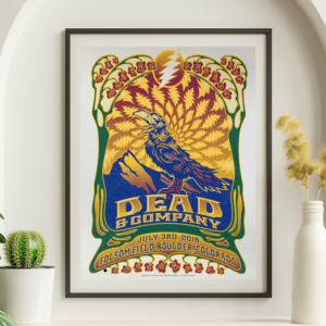 Dead and Company - Folsom Field Boulder CO July 3 2016 - Live Concert Poster Wall Art Print - 131214