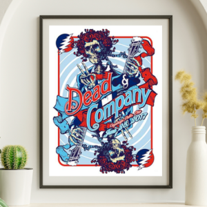 Dead and Company - Cuyahoga Falls OH June 28 2017 - Live Concert Poster Wall Art Print - 131222