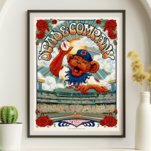 Dead and Company - Boston MA June 24 2023 - Live Concert Poster Wall Art Print - 131231