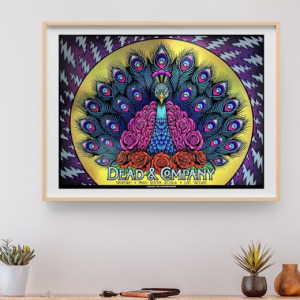 Dead and Company - Sphere Las Vegas NV May 25 2024 - Live Concert Poster Wall Art Print - 131215