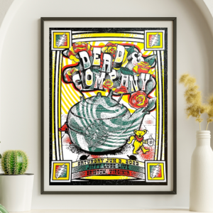 Dead and Company - Jiffy Lube Center Bristow VA June 3 2023 – Live Concert Poster Wall Art Print – 131284