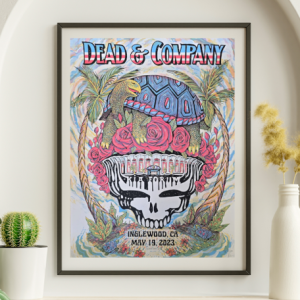 Dead and Company - Kia Forum Inglewood CA May 19 2023 – Live Concert Poster Wall Art Print – 131315