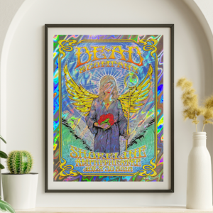 Dead and Company - Shoreline Amphitheater Mountain View CA July 30 2016 FOIL 2 – Live Concert Poster Wall Art Print – 131385