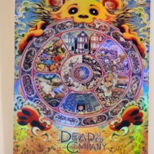 Dead and Company - Sphere Las Vegas NV May 9 2025 Buddha - Live Concert Poster Vinyl Foil STICKER - 131032s