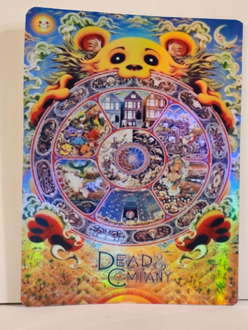 Dead and Company - Sphere Las Vegas NV May 9 2025 Buddha - Live Concert Poster Vinyl Foil STICKER - 131032s