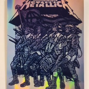 Metallica - Gillette Stadium Foxborough MA May 19 2017 - Live Concert Poster Vinyl Foil STICKER - 158256s