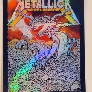 Metallica - PPC Paints Arena Pittsburgh PA October 10 2018 - Live Concert Poster Vinyl Foil STICKER - 158192s