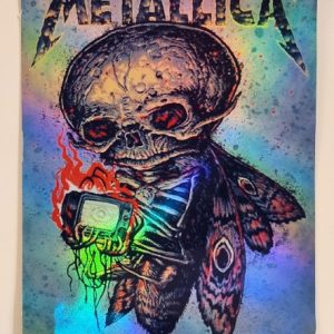 Metallica - Taco Bell Arena Boise ID November 28 2018 - Live Concert Poster Vinyl Foil STICKER - 158039s