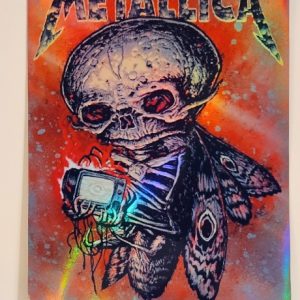 Metallica - Taco Bell Arena Boise ID November 28 2018 RED - Live Concert Poster Vinyl Foil STICKER - 158040s