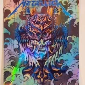 Metallica - Intrust Bank Arena Wichita KS March 4 2019 - Live Concert Poster Vinyl Foil STICKER - 158219s