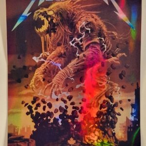Metallica - Rogers Centre Ontario Canada April 26 2025 - Live Concert Poster Vinyl Foil STICKER - 158237s